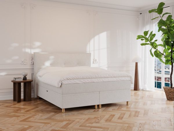 Alva Fjord | 180x210 | Bouclé cream