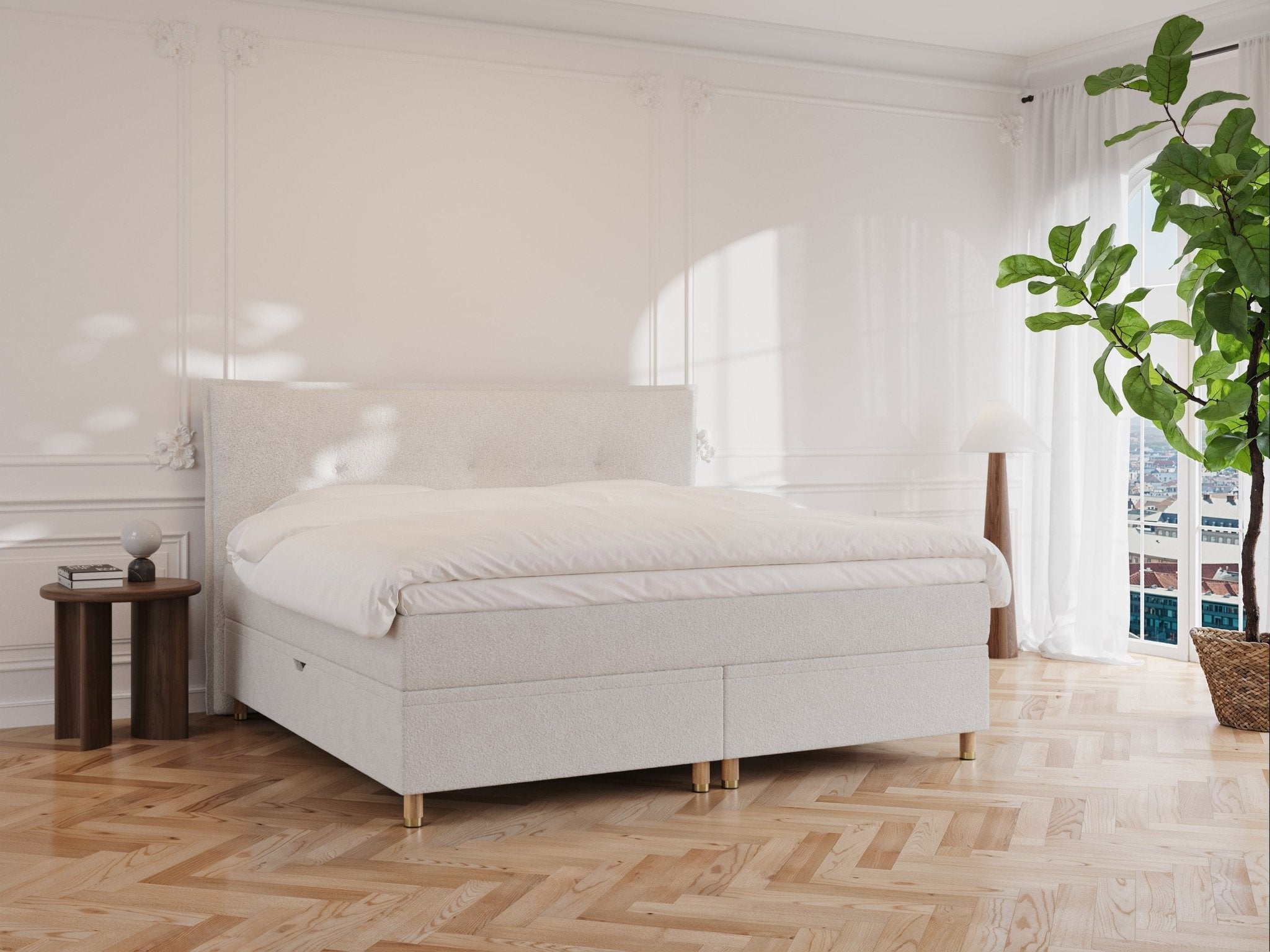 Alva Fjord | 200x200 | Bouclé cream