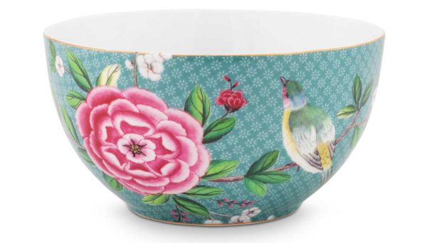 Bowl Blushing Birds Blue 15cm