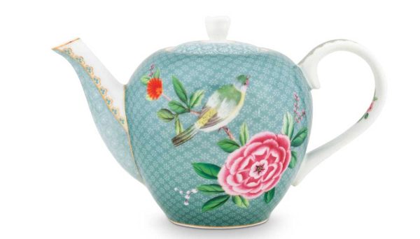 Pip studio Porcelæn Blushing Birds lilleTepotte blue