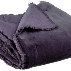 Fara Plaid 135 x 200 cm Raisin