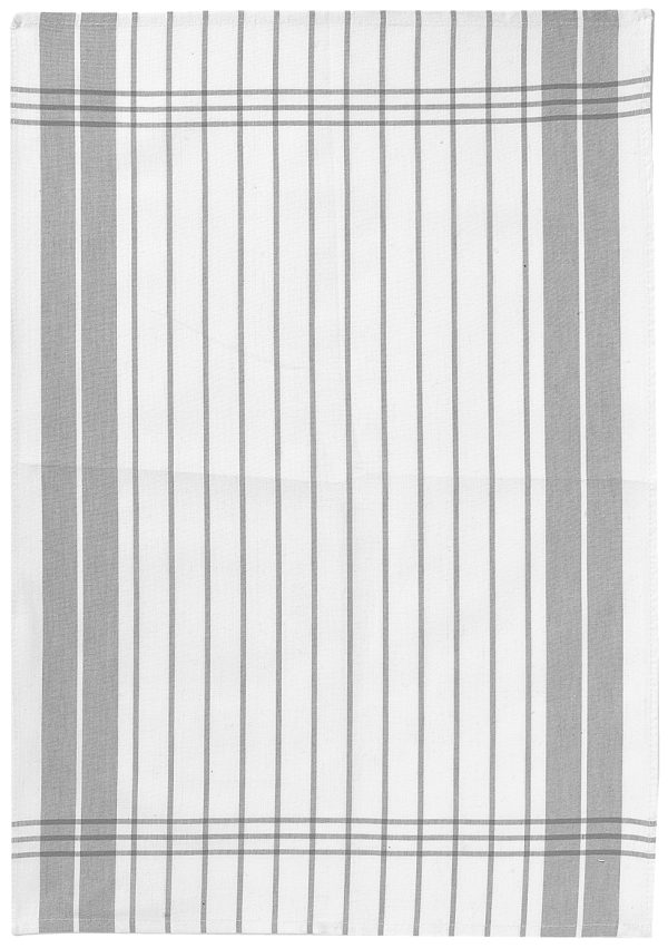 Kitchen Towel Dobby w/stripes Gris