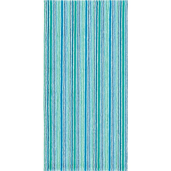 Combi Stripes lys grøn-Badehåndklæde 70 x 140 cm