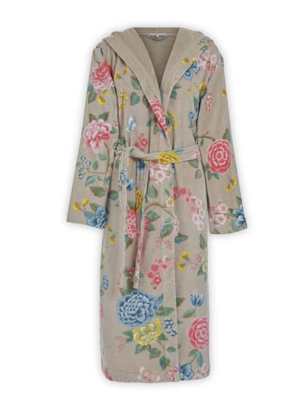 Pip Studio  Good Evening Bathrobe Khaki XS