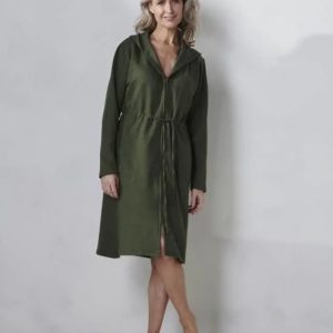 Louise Bathrobe Moss XS