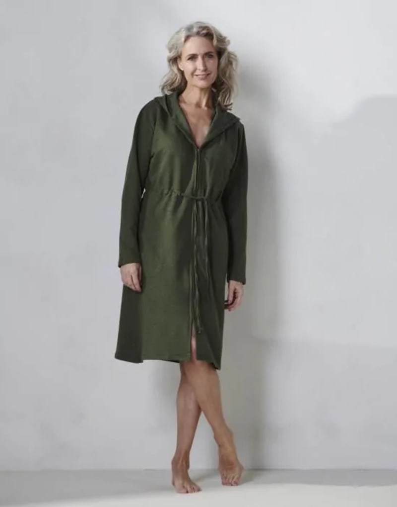 Louise Bathrobe Moss XS