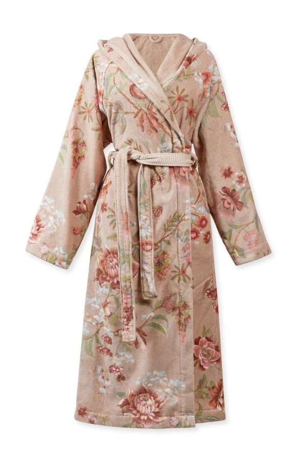 Pip Studio Secret Garden Bathrobe Khaki S