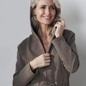 Louise Bathrobe Chocolate M