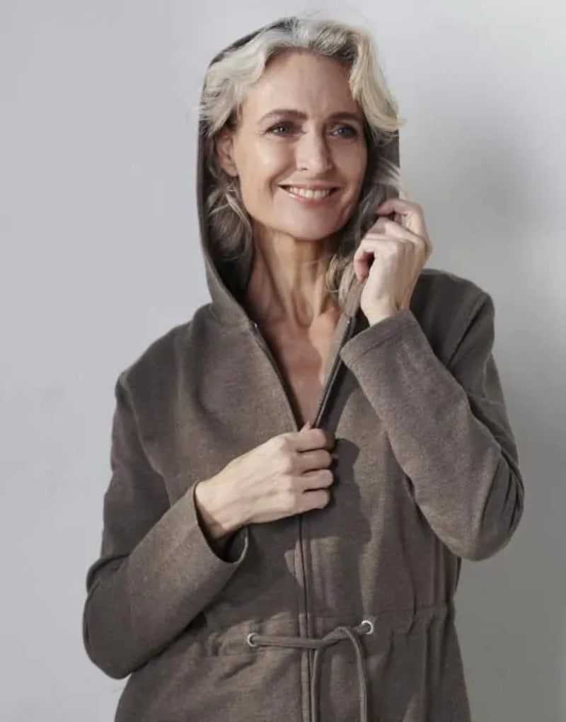 Louise Bathrobe Chocolate M