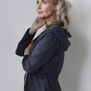 Louise Bathrobe Navy L