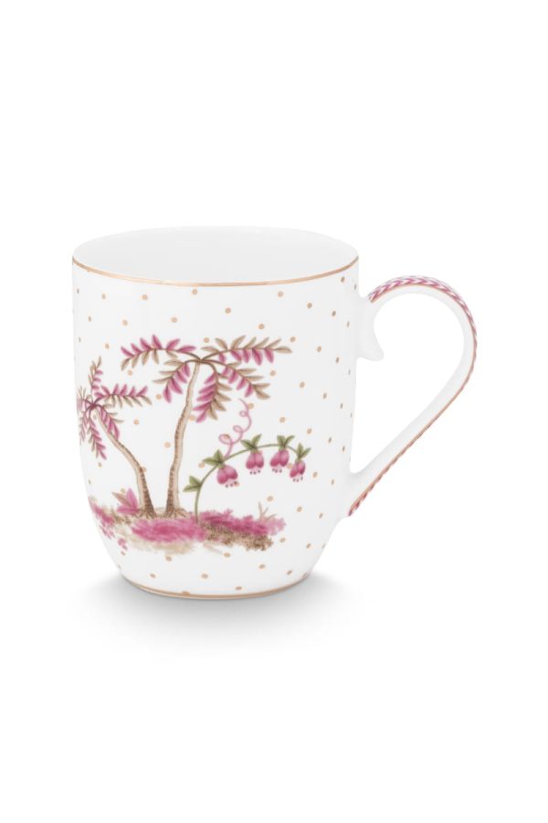 Pip Studio Mug Small Jolie Dots Gold Pink 145ml