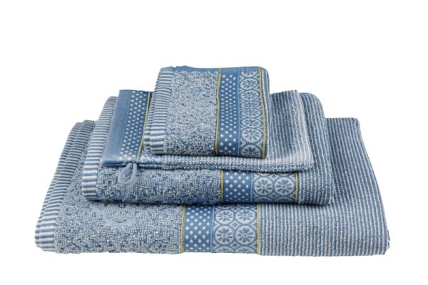 PIP Soft Zellige Blue Grey 70x140