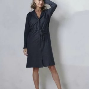 Louise Bathrobe Navy S