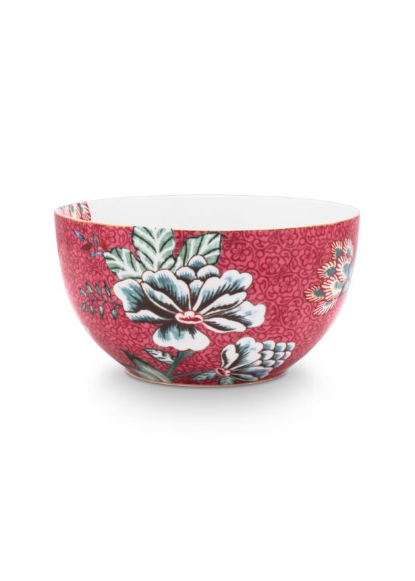 Bowl Flower Festival Dark Pink 12cm