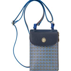Pippa Phone Bag Clover Blue 13.5x3x20cm