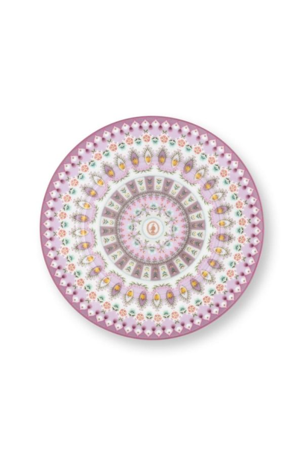 Plate Lily&Lotus Moon Delight Multi 17cm