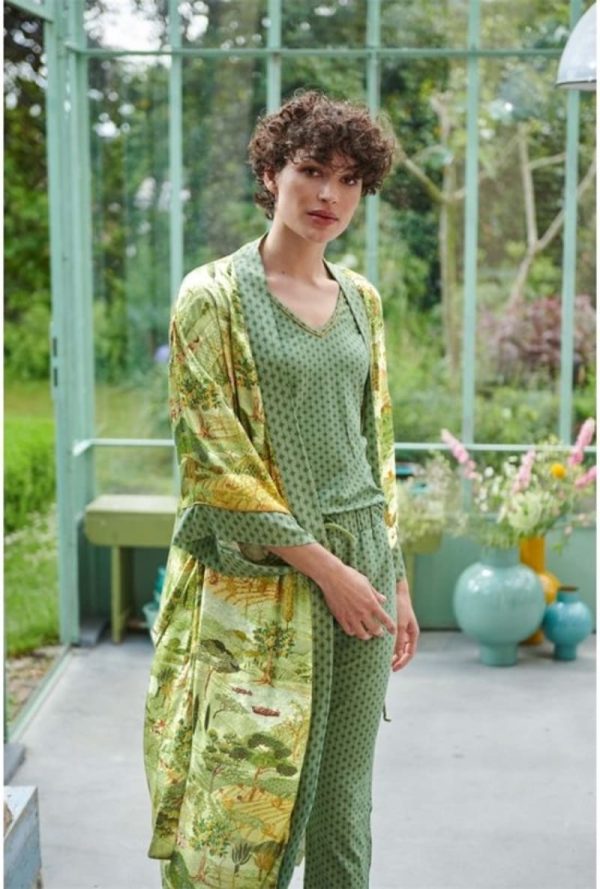 Noelle XXL Kimono Toscana Green