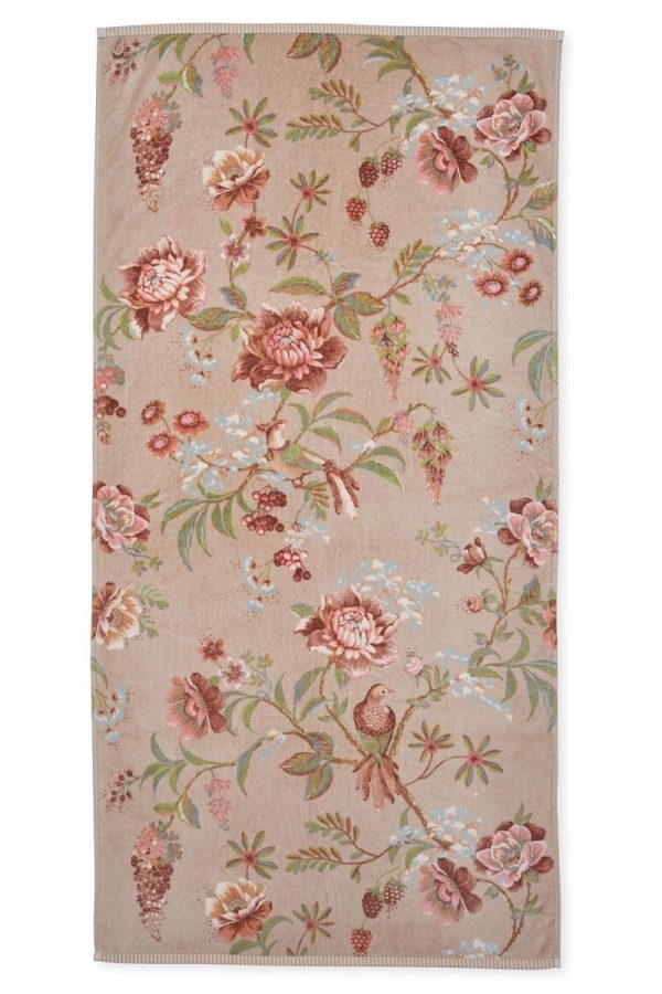 Pip Studio Secret Garden Khaki 70x140