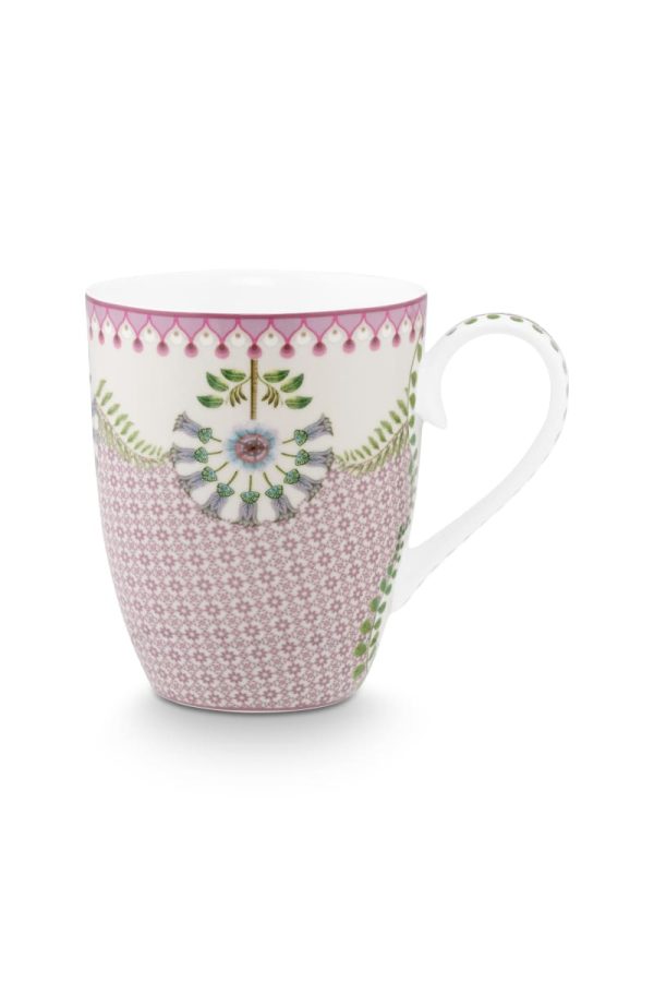 Mug Large Lily&Lotus Tiles Lilac 350ml