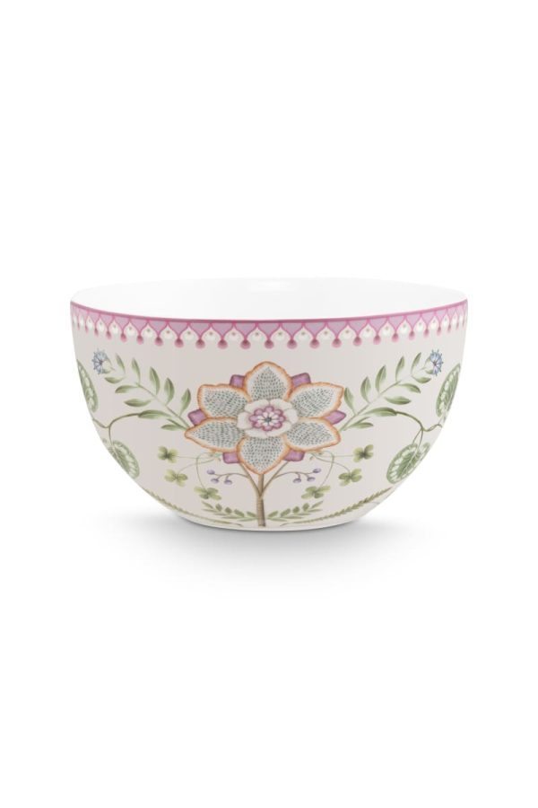 Bowl Lily&Lotus Off White 18cm