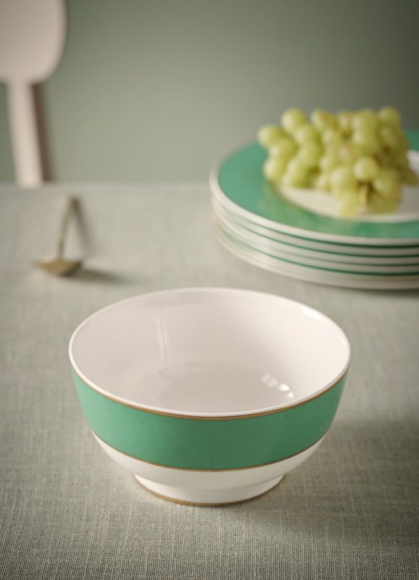 Bowl Pip Chique Gold-Green 12.5cm