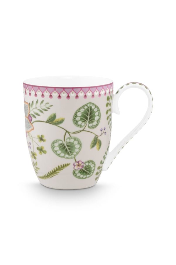 Mug XL Lily&Lotus Off White 450ml