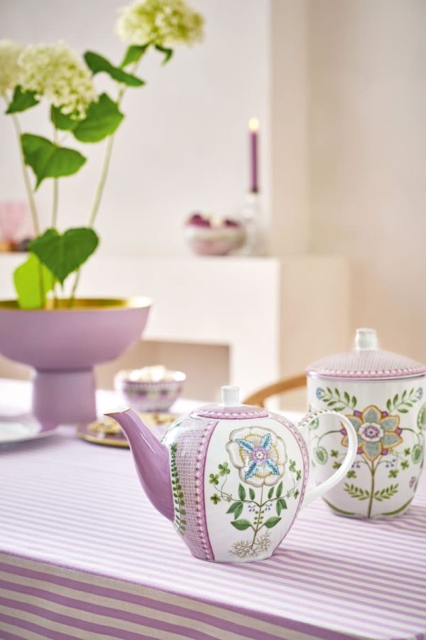 Tea Pot Lily&Lotus Tiles Lilac 1.6ltr