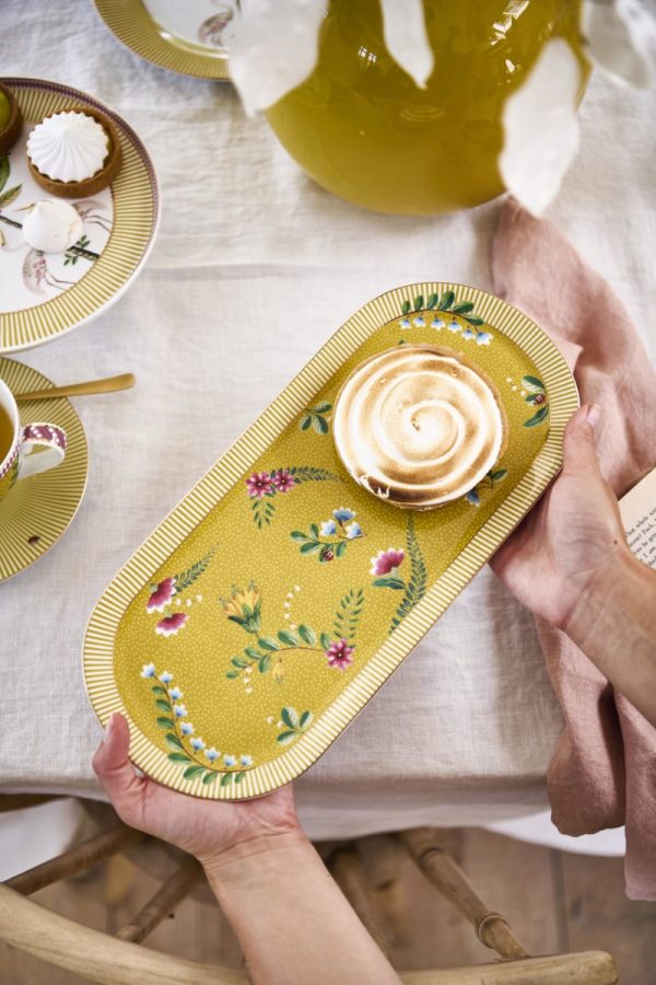 Cake Tray La Majorelle Yellow 33.3x15.5cm