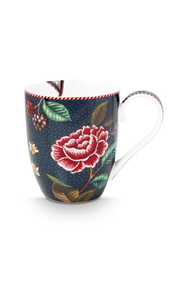 Mug XL Flower Blues Blue 450ml