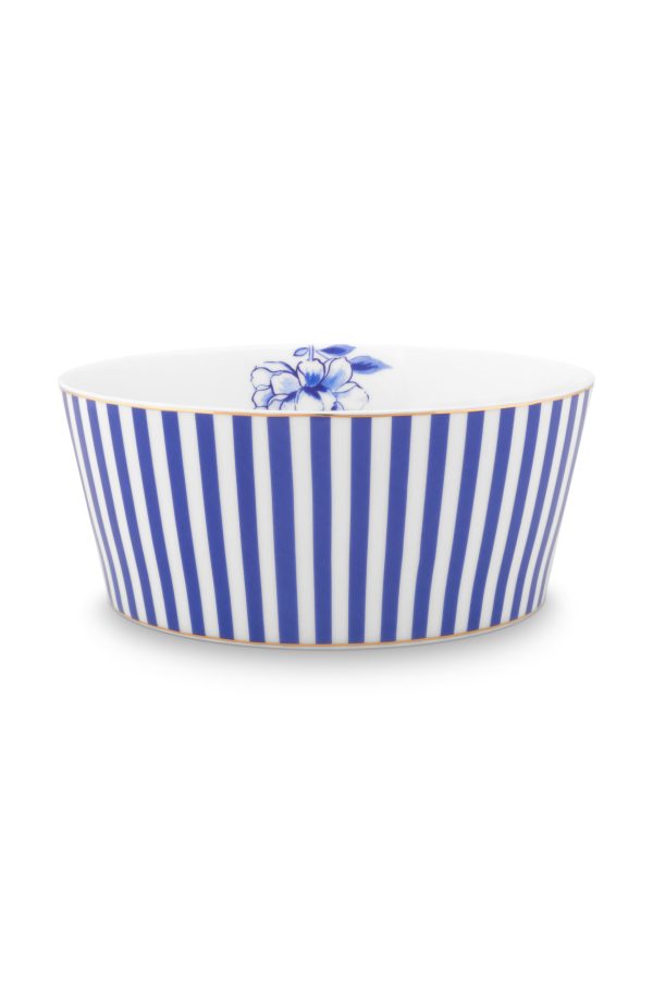 Bowl Royal Stripes Blue 15cm