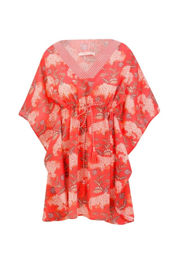 Tunic Flora Firenze Coral-Small