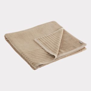 Bambus badehåndklæde sand 70x140 - Bambuni