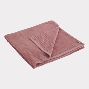 Bambus badehåndklæde rød 70x140 - Bambuni