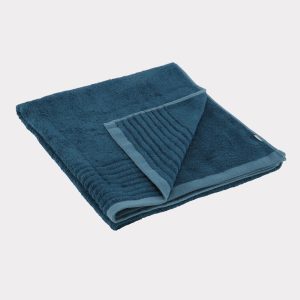Bambus strandhåndklæde petrol 100x150 - Bambuni