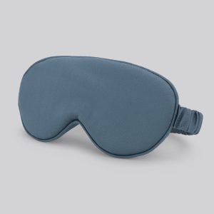 Bambus sovemaske i gråligblå - Bambuni