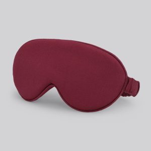 Bambus sovemaske i bordeaux - Bambuni