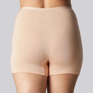 Bambus hotpants i beige - Bambuni