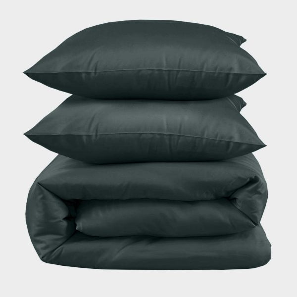 Bambus sengetøj i grøn 200Ã200 - Bambuni