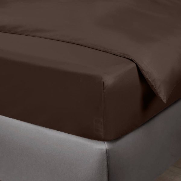 Bambus faconlagen kastanje 90x210x35 - Bambuni