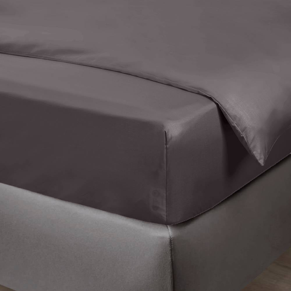 Bambus faconlagen koksgrå 90x200x35 - Bambuni