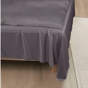 Bambus fladlagen koksgrå 150x260 - Bambuni
