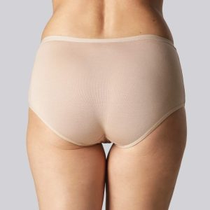 Bambus hipster trusse i beige til kvinder - Bambuni