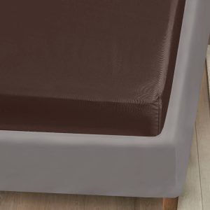 Bambus kuvertlagen kastanje 180x200x20 - Bambuni