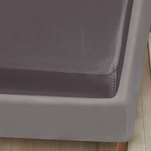 Bambus kuvertlagen koksgrå 140x200x20 - Bambuni
