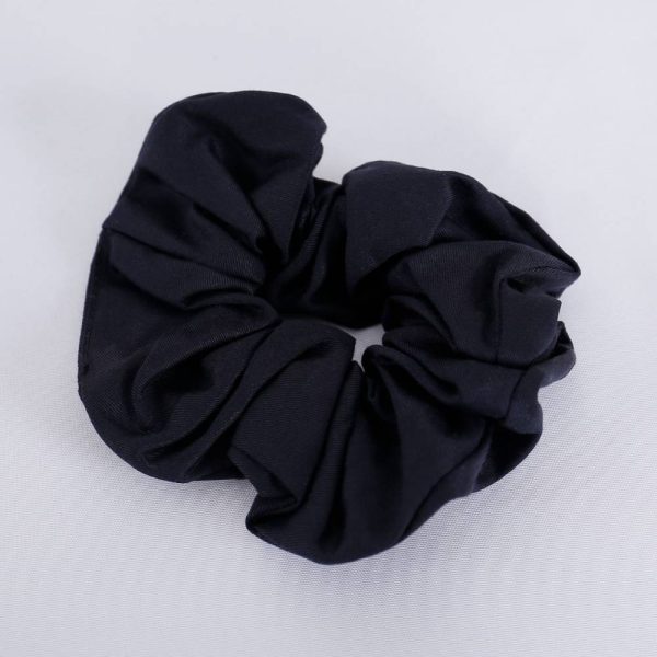 Bambus scrunchie i sort - Bambuni