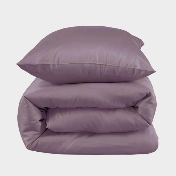 Bambus sengetøj syren 140x200 - Bambuni