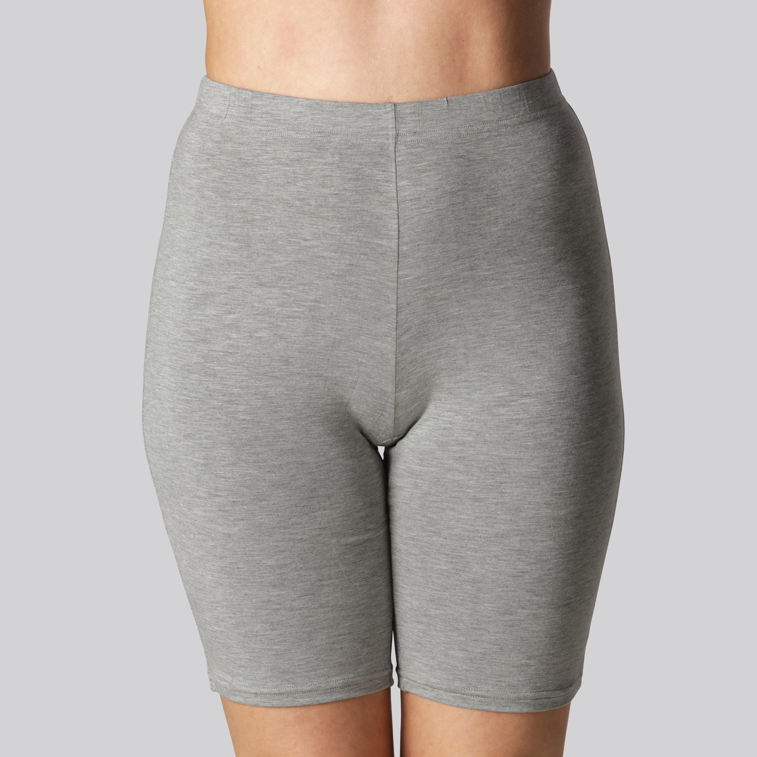 Bambus indershorts i lysegrå til kvinder - Bambuni