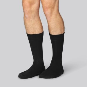 Bambus strømper i sort til mænd - Bambuni