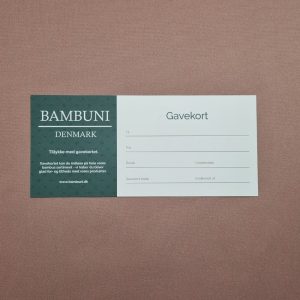 Gavekort - Bambuni