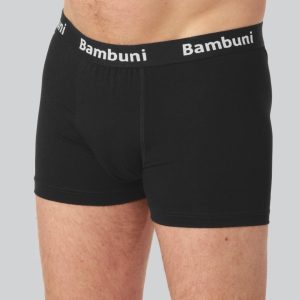 Bambus inkontinens underbukser i sort - Bambuni